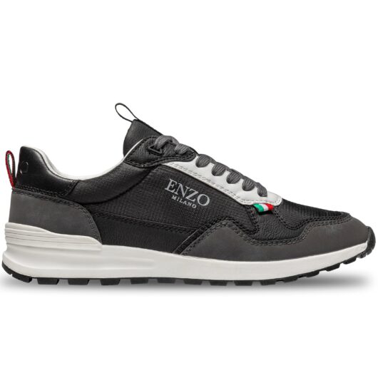 Enzo Milano | Mens Solaro Runner - Black / UK 6