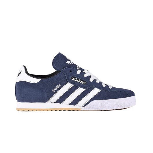 Mens Adidas Trainers | Samba Super Suede - UK 7 / Navy